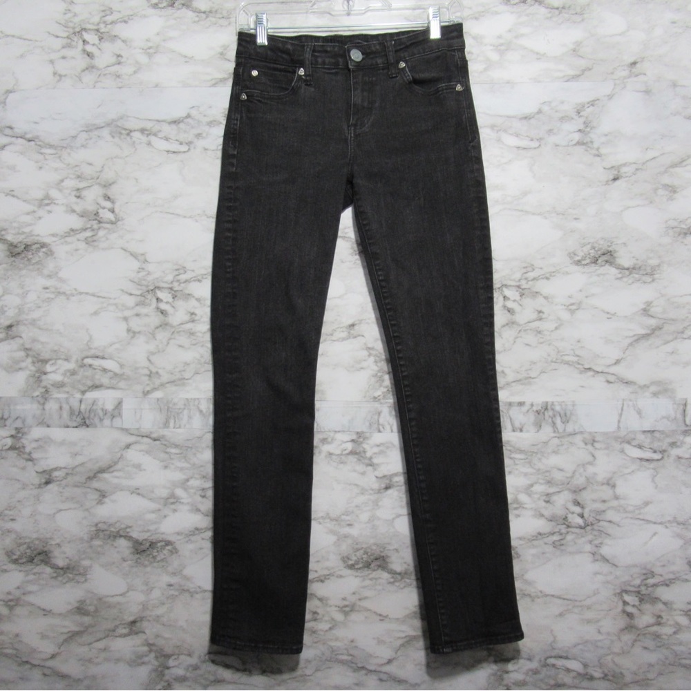 Kut from the Kloth Washed Black Skinny Denim Jeans Size 2